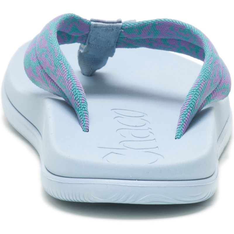 Chaco Chillos Infradito Donna Verde Acqua | DSXEBPU-57