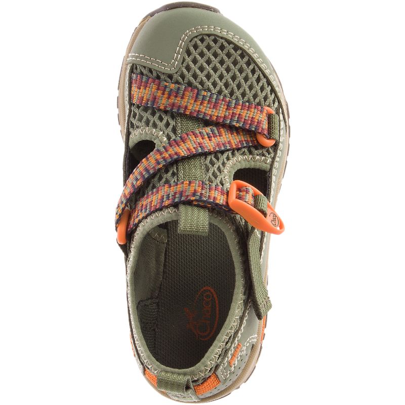 Chaco Odyssey Scarpe Bambino Grigie Verdi | MHDQEOG-83